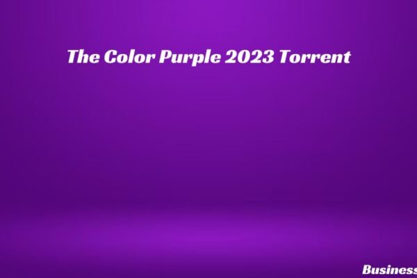 the color purple 2023 torrent