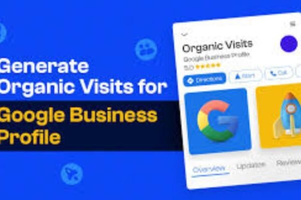 generate organic visits for google business profile