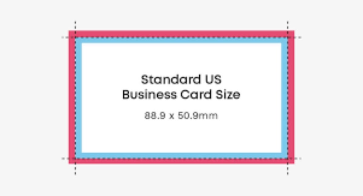 business card size